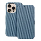 Etui i futerały do telefonów - Kabura FOLIO Side Magnet do IPHONE 16 PLUS niebieski - miniaturka - grafika 1
