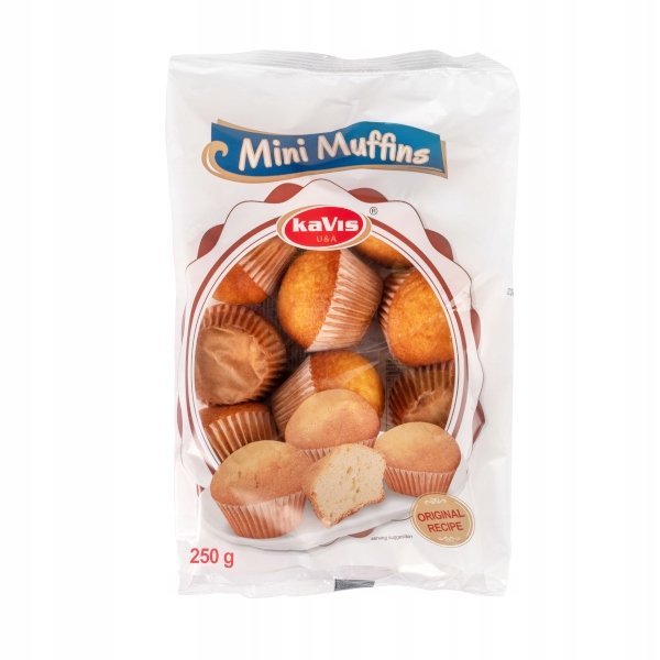 KAVIS MINI MUFINY BABECZKI BISZKOPTOWE 9szt 250g