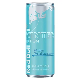 Red Bull Napój energetyczny mroźna waniliowa jagoda 250 ml - Napoje energetyczne i izotoniczne - miniaturka - grafika 1