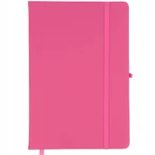 Notesy i bloczki - NOTES NOTATNIK RÓŻOWY PLANER W LINIĘ DO PRACY SZKOŁY NA STUDIA BUJO A5 - miniaturka - grafika 1