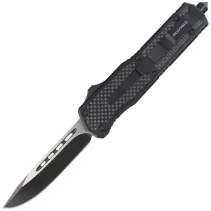 Nóż automatyczny Dulotec OTF Aluminium / Carbon Fiber, Two-Tone Finish 3Cr13MoV (K185A) - Noże - miniaturka - grafika 1