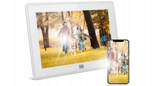 KODAK FOTORAMKA CYFROWA ramka DOTYKOWA zdjęcia filmy 10,1” RCF-106H WiFi - Ramki cyfrowe do zdjęć - miniaturka - grafika 1
