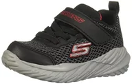 Buty dla dziewczynek - Skechers Sneakersy Krodon 400083L/BGRD Czarny - miniaturka - grafika 1