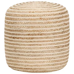 vidaXL vidaXL Ręcznie robiony puf, 40 x 45 cm, juta - Pufy i podnóżki - miniaturka - grafika 1
