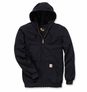 Bluza Carhartt Midweight Hooded ZIP Black - Bluzy męskie - miniaturka - grafika 1