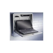 Akcesoria do szaf serwerowych - Intellinet Techly 026845 Szafka ścienna zabezpieczająca do notebooka 19", szara 026845 - miniaturka - grafika 1