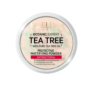 Eveline cosmetics Tea Tree Puder Transparentny 01 EVEL-1711 - Pudry do twarzy - miniaturka - grafika 1