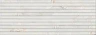 Płytki ceramiczne - Glazura Orizzonte white glossy structure rectified 32,8x89,8 Arte - miniaturka - grafika 1