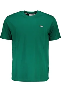 ZIELONY T-SHIRT MĘSKI Z KRÓTKIM RĘKAWEM FILA - Koszulki męskie - miniaturka - grafika 1