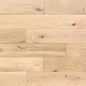 Panele podłogowe - Lareco Podłoga drewniana deska lita Dąb Skalny lakierowana szczotkowana 15x120x300-1200 mm - miniaturka - grafika 1