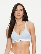 Biustonosze - Tommy Hilfiger Biustonosz top UW0UW04612 Niebieski - miniaturka - grafika 1