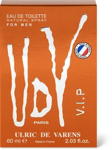 Ulric De Varens, Vip, Eau De Toilette, For Men, 60 ml For Men - Wody i perfumy męskie - miniaturka - grafika 1