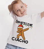 Koszulki dla dziewczynek - Koszulka dla chłopczyka na prezent na Mikołajki - ŚWIĄTECZNE CIACHO - miniaturka - grafika 1