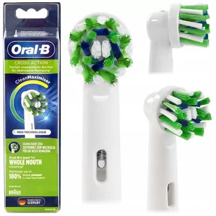 BRAUN ORAL-B CROSS ACTION 100% ORYGINALNA KOŃCÓWKA - Końcówki do szczoteczek elektrycznych - miniaturka - grafika 1