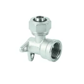 Akcesoria hydrauliczne - Kolano Pex skręcane z mocowaniem 20 x 1/2 gwint wewnętrzny - miniaturka - grafika 1