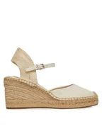 Espadryle damskie - LAUREN RALPH LAUREN Espadryle Robby 802961836004 Biały - miniaturka - grafika 1