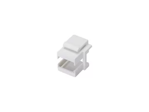Adapter mocowania typu keystone pod adapter SC simplex / LC duplex, kolor biały ALANTEC - ALANTEC - Wtyczki i adaptery - miniaturka - grafika 1
