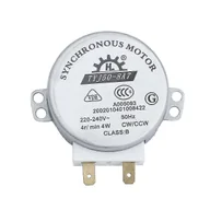 Akcesoria i części do mikrofalówek - TYJ50-8A7 AC 220V-240V 4RPM 4W CW / CCW Kuchenka mikrofalowa Obrotowy silnik synchroniczny w magazynie Jak pokazano - miniaturka - grafika 1