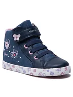 Buty dla dziewczynek - Geox Sneakersy B Kilwi G. C B15D5C 0EWBC C4BE8 S Granatowy - miniaturka - grafika 1