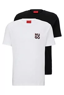 HUGO Męski t-shirt Dimento Doublepack, Open Miscellaneous960, XL, Open Miscellaneous960, XL - Koszulki męskie - miniaturka - grafika 1