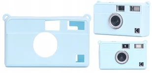 Futerał Etui Pokrowiec Case Silikon Kodak Ektar / H35 / H35n / Ultra F9 / Niebieski - Torby fotograficzne i futerały - miniaturka - grafika 1