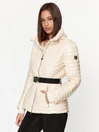 Kurtki damskie - EA7 Emporio Armani Kurtka zimowa 6RTB12 TNEQZ 1707 Écru Regular Fit - miniaturka - grafika 1