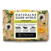 Mydła - Barwa Naturalne szare mydło z ekstraktem z mniszka lekarskiego, 90 g - miniaturka - grafika 1