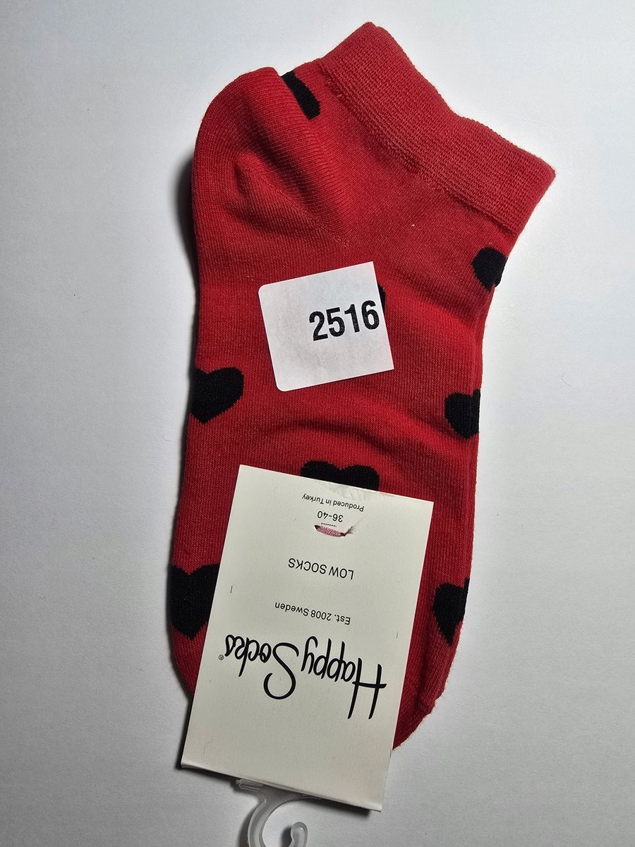 Kolorowe skarpety Happy Socks stopki unisex rozmiar 36-40 (2516)