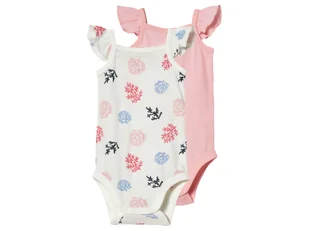 lupilu® Body niemowlęce z bawełny organicznej (różowy/biały, 50/56) - Body dla niemowląt - miniaturka - grafika 1