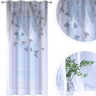 Firany - FIRANA GOTOWA 140x250 WOAL BARWIONA WZÓR PRZELOTKI 199 - miniaturka - grafika 1