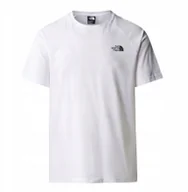 Koszulki męskie - The North Face M SS North Faces Tee NF0A87NUFN41 białe L - miniaturka - grafika 1