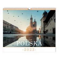Kalendarze - Kalendarz 2022 planszowy 33,5x40 Polska Nowa - miniaturka - grafika 1