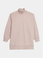 Bluzy damskie - Outhorn Bluza OTHAW23TSWSF0738 Różowy Regular Fit - miniaturka - grafika 1