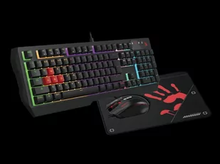A4-Tech klawiatura + mysz + podkładka B1700 - Zestawy myszka + klawiatura - miniaturka - grafika 1