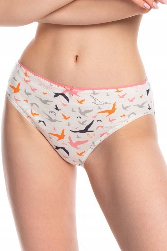 LAMA Figi Damskie Bikini WIELOKOLOROWE r. M, 3 szt.