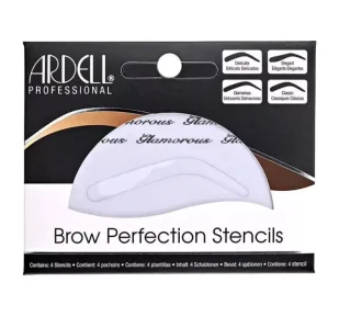 Ardell Brow Perfection Stencils Szablony Do Brwi - Akcesoria i kosmetyki do stylizacji brwi - miniaturka - grafika 1