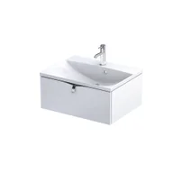 Szafki łazienkowe - Szafka łazienkowa pod umywalkę Oristo Siena 60 cm biały mat OR45-SD1S-60-2 - miniaturka - grafika 1