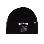 Czapki i chusty sportowe męskie - Czapka zimowa wełniana Goorin Bros. Soft Rock Panther Beanie Black - 107-1796-BLK - miniaturka - grafika 1