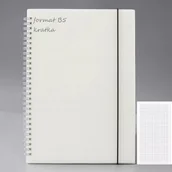 Szkolne artykuły papiernicze - Zeszyt Notes Planner Kratka Na Spirali B5 80 Kartkowy - miniaturka - grafika 1