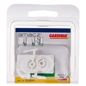 Karnisze - Gardinia Napinacz łańcuszka biały - miniaturka - grafika 1