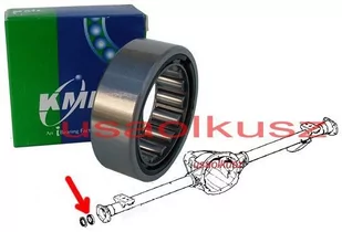 Łożysko koła tylnego Isuzu Hombre - Silnik - akcesoria - miniaturka - grafika 3