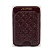 Etui na dokumenty i karty - Calvin Klein Skórzane etui na karty - miniaturka - grafika 1