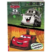 Baśnie, bajki, legendy - auta w trasie. kolorowanka z naklejkami. disney pixar - miniaturka - grafika 1