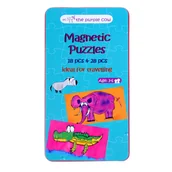 Puzzle - The Purple Cow Podróżna gra magnetyczna Puzzle - miniaturka - grafika 1