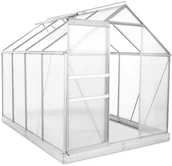 Szklarnie ogrodowe - Szklarnia Ogrodowa Poliwęglanowa 250 cm x 190 cm x 195 cm - 4,75 m2 - miniaturka - grafika 1