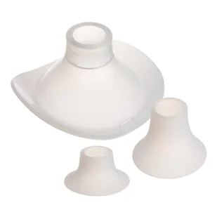 Canpol Zapasowe lejki silikonowe do laktatora muszlowego (24, 21 i 19 mm) - Akcesoria do karmienia - miniaturka - grafika 1