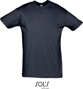 SOLs 11380 Koszulka męska Regent 150 - Kolor: Granatowy - Rozmiar: 4XL - Koszulki męskie - miniaturka - grafika 1