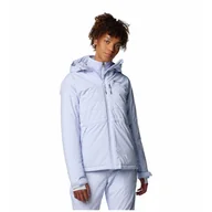 Kurtki i kamizelki sportowe damskie - Kurtka zimowa damska Columbia Powdered Peak™ Insulated Jacket Rozmiar: M / Kolor: jasnoniebieski - miniaturka - grafika 1