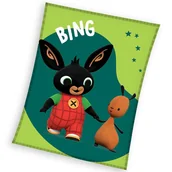 Koce i narzuty dla dzieci - Kocyk dziecięcy Bunny Bing and Friend Flop, 150 x200 cm - miniaturka - grafika 1