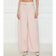 Spodnie damskie - BOSS BLACK Wełniane spodnie Tilda8 flare fit - miniaturka - grafika 1